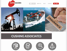 Tablet Screenshot of cushing-associates.com